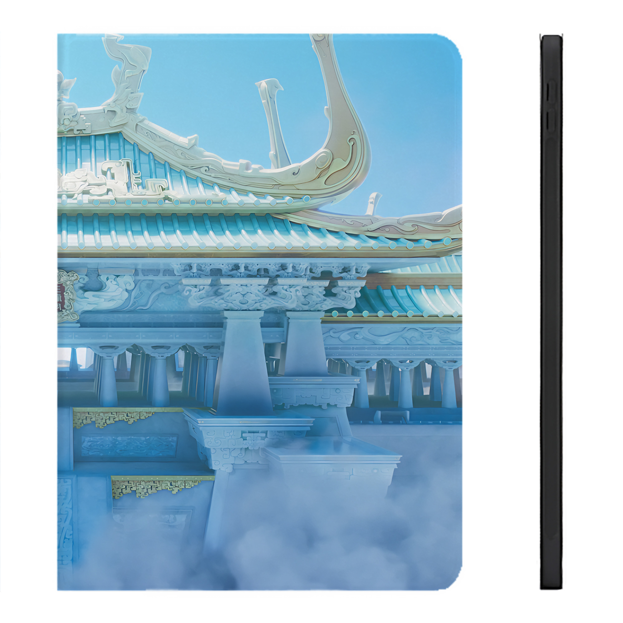 （画像用） Ne Zha 2 ナタ 魔童の大暴れ IPadケース ペンホルダー付き ブックスタイルデザイン